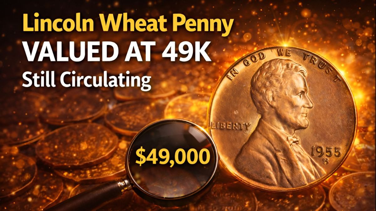 Lincoln Wheat Penny Valued At 49K Still Circulating...